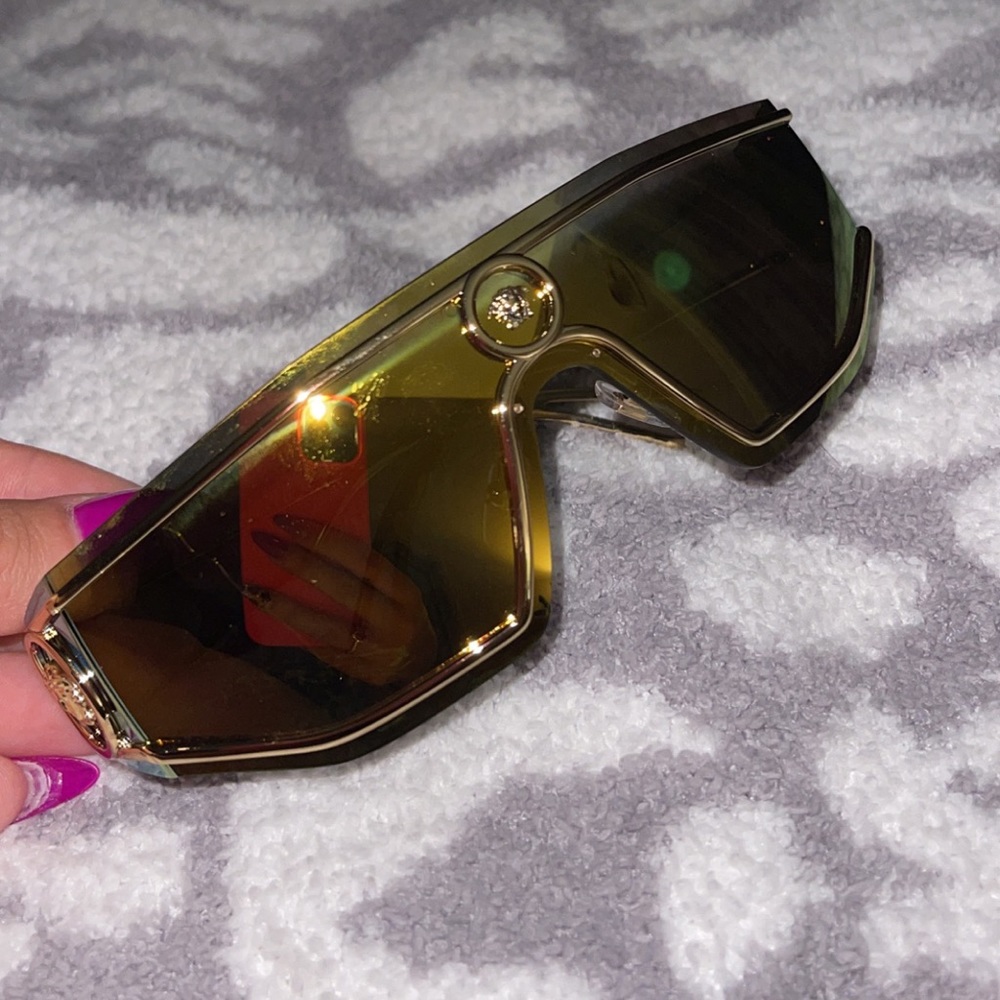 Versace Gold Sunglasses